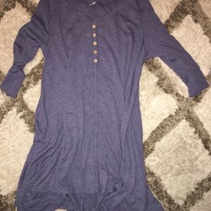 Henley Oversized Dress
